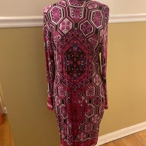 Venus geometric print dress size XL